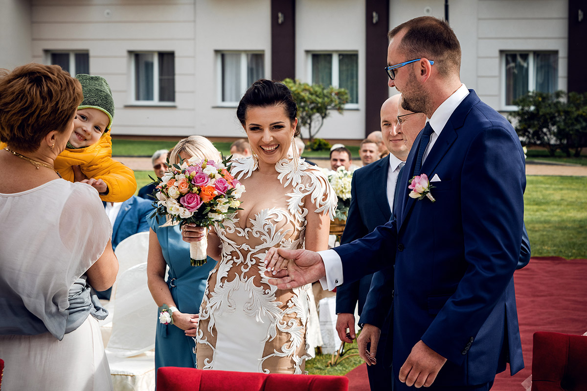 ślub w plenerze w Royal Park Mielno