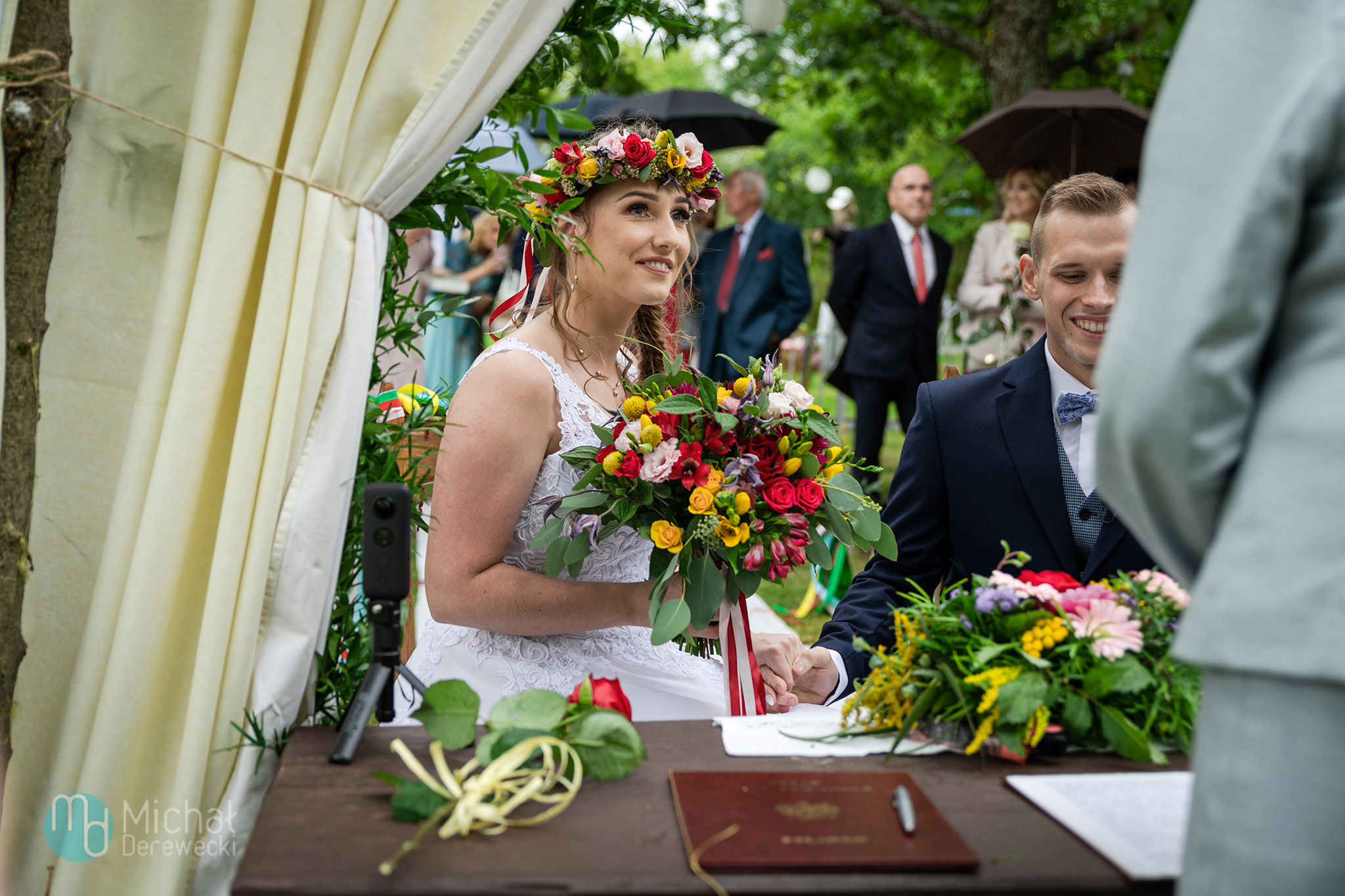 Ślub w plenerze Rekowo