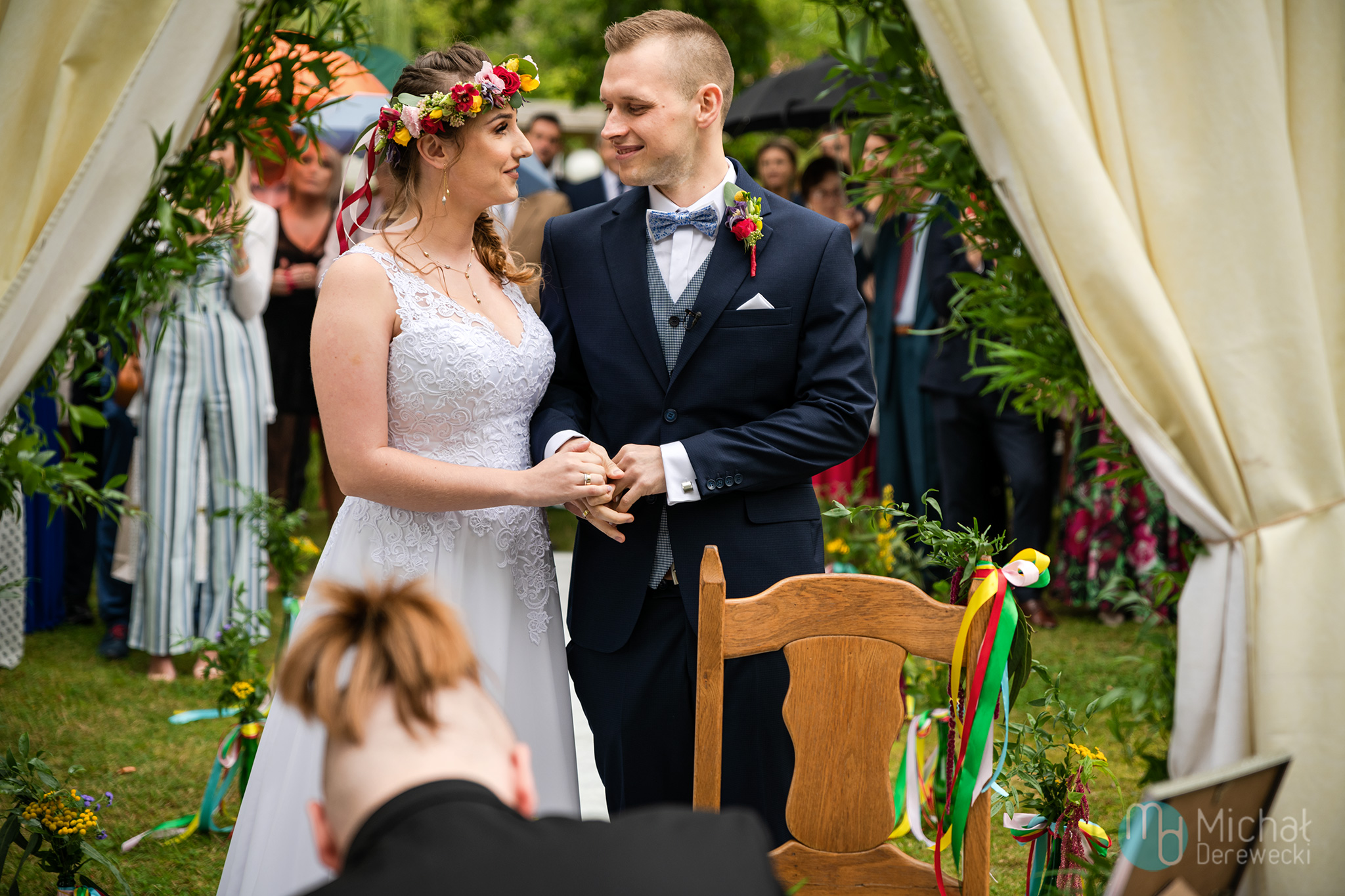 Ślub w plenerze Rekowo